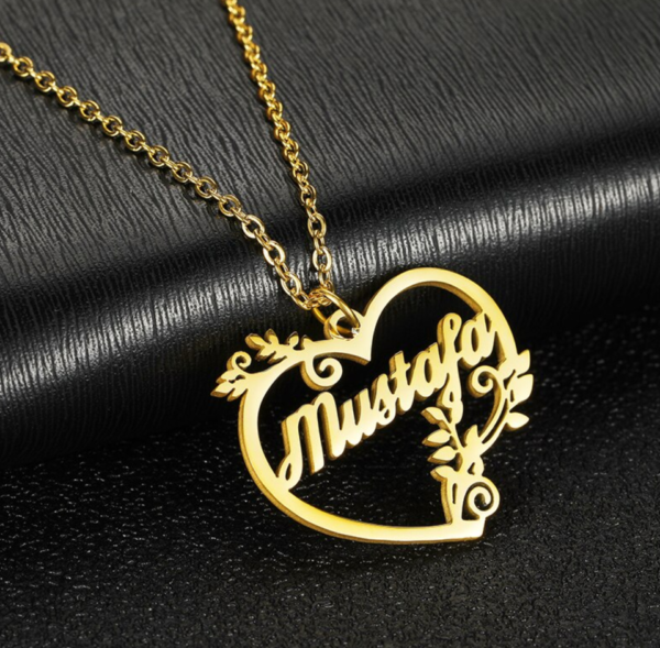 Gold Heart Name 2
