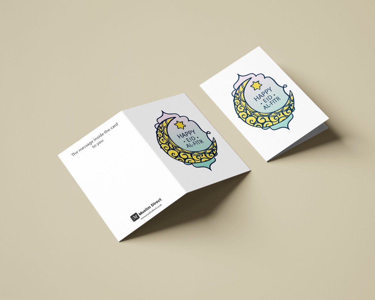 Eid-Al-Fitr | Eid Greeting Card | Eid Mubarak Card | Luxury Greetings Card