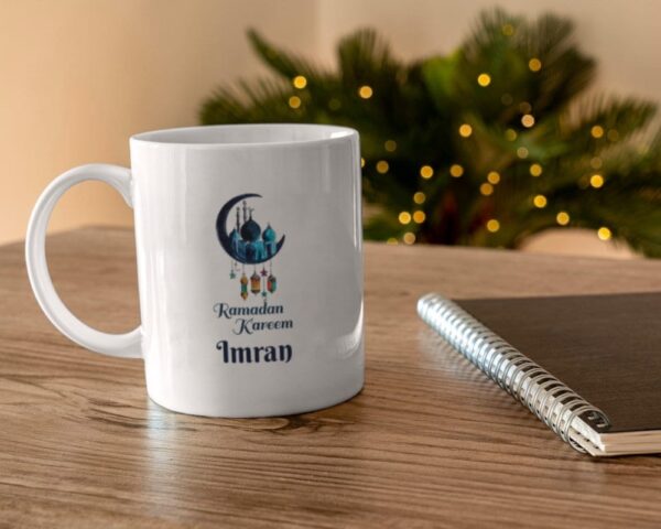 Personalised Name & Traits Mug Unique Personalised Gift Printed with Name, Glossy White Mug personalised ceramic mug