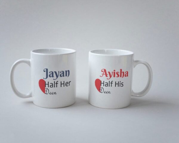 Personalised Name & Traits Mug Unique Personalised Gift Printed with Name, Glossy White Mug personalised ceramic mug